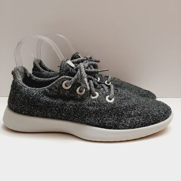ALLBIRDS Wool Runners Classic Low-Top Comfort Lace-Up Shoes Gray Sz 10 - Picture 2 of 16